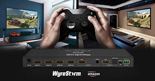 WyreStorm Essentials Plug & Play 4x2 4K HDR Video Matrix Switcher - Image 3
