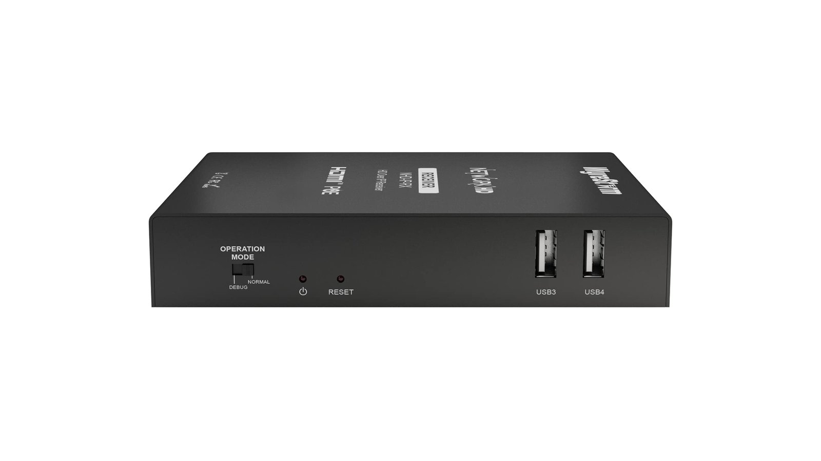 WyreStorm NHD-IP-RX Black-Stereo 2.1 AV Stereo Receiver (0-35°C DE-20-70°C 10-90% 480i 480p 576i 576p 720p 1080i 1080p 10-90%)