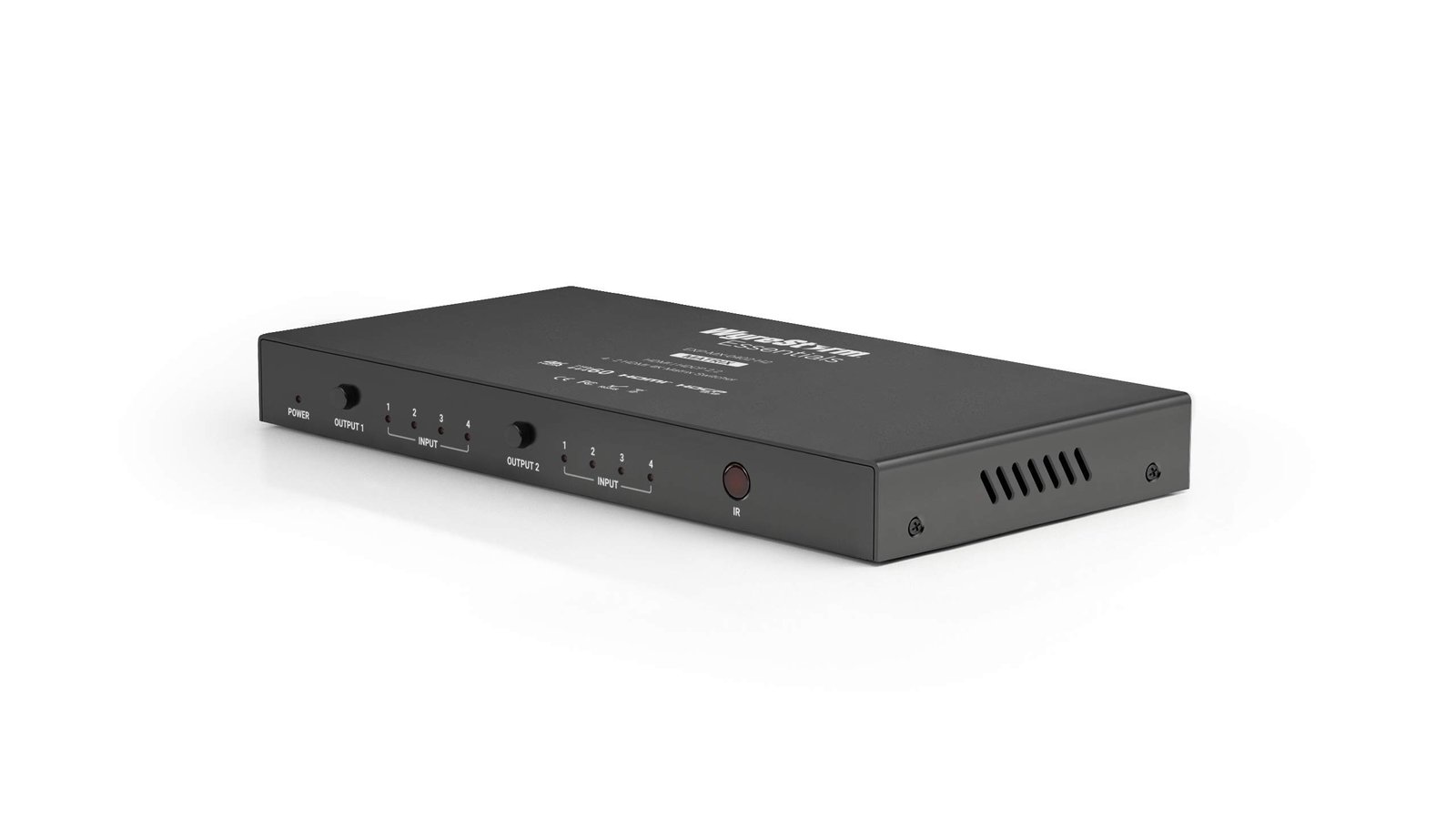 WyreStorm Essentials Plug & Play 4x2 4K HDR Video Matrix Switcher - Image 2