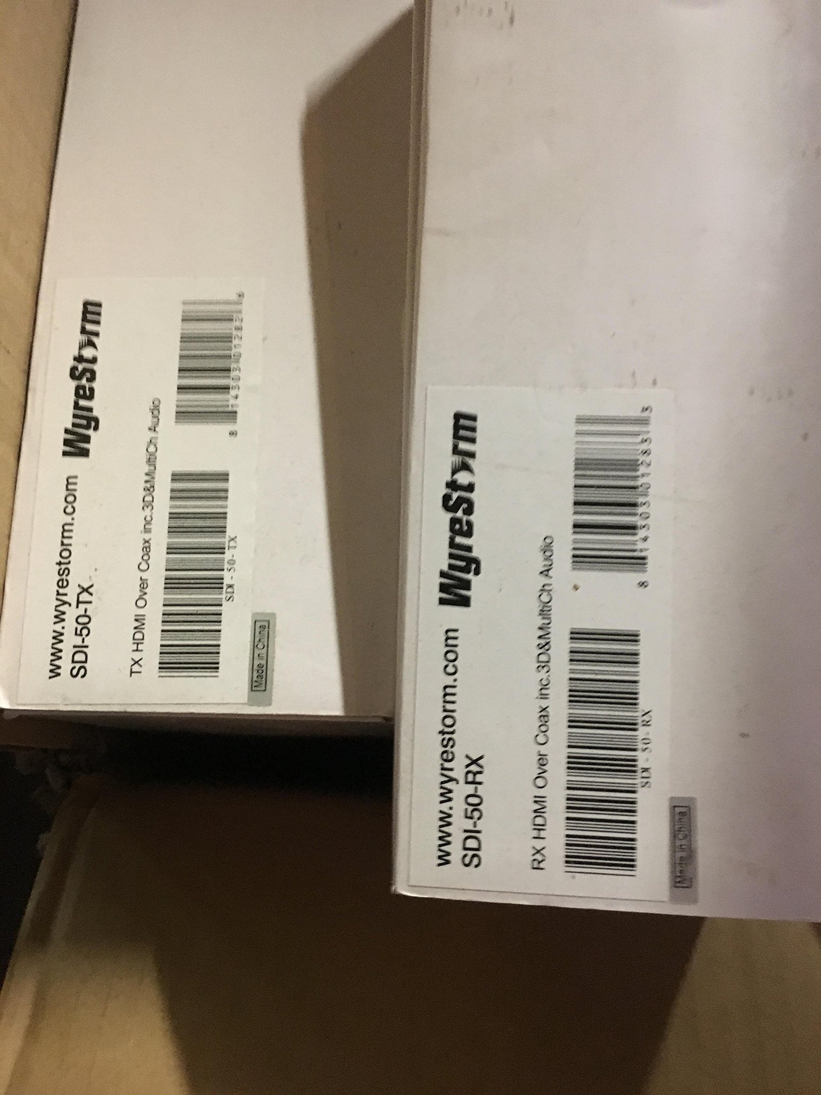 Wyrestorm SDI 50 HDMI Over Coax Including 3D and Multichannel Audio 1080P